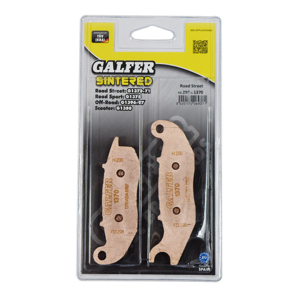 GALFER Brake pad fd298